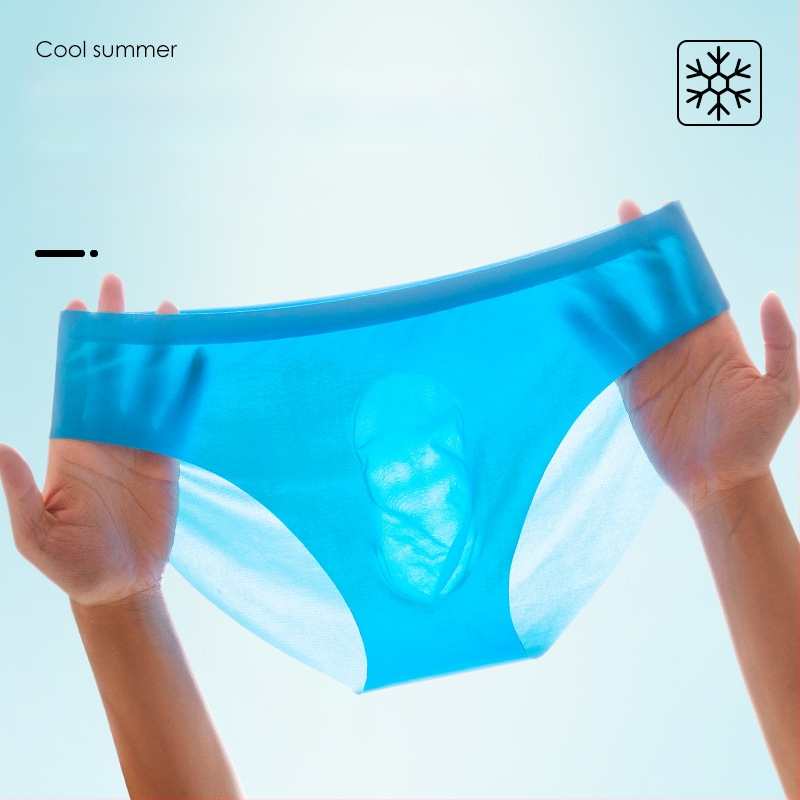 Muške Ice Silk gaćice, prozračne, brzo-sušeće, pleteni najlon, srednji pojas