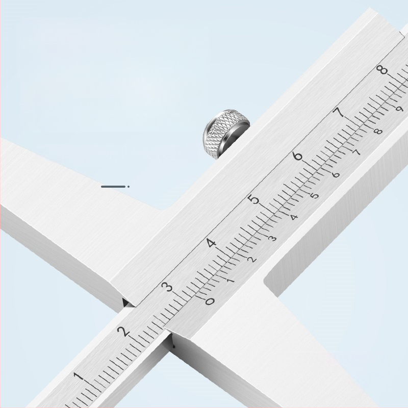 Mélységvernier tolómérő a mélység mérésére, tartományok 0-150/0-200/0-300/0-500 mm, nagy pontosság
