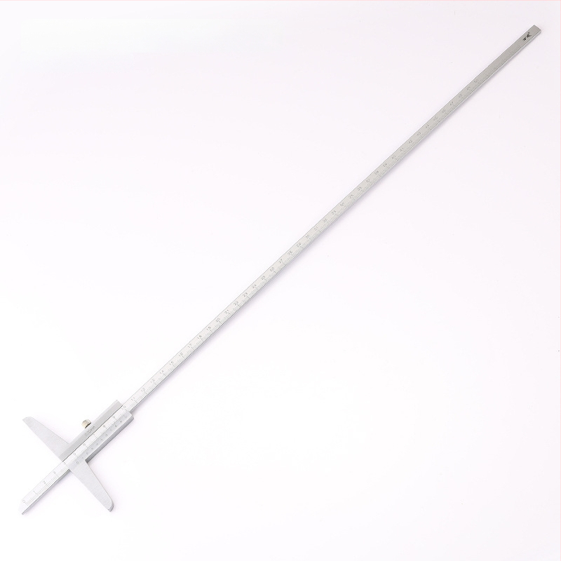 Mélységvernier tolómérő a mélység mérésére, tartományok 0-150/0-200/0-300/0-500 mm, nagy pontosság