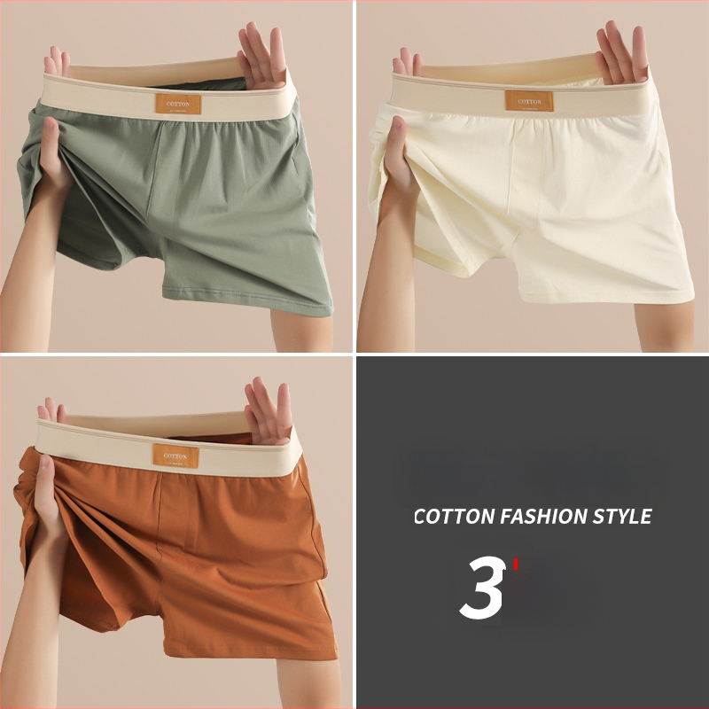 Muške pamučne bokserice, prozračne, 90–95% pamuka, srednji pojas, pogodne za sve sezone