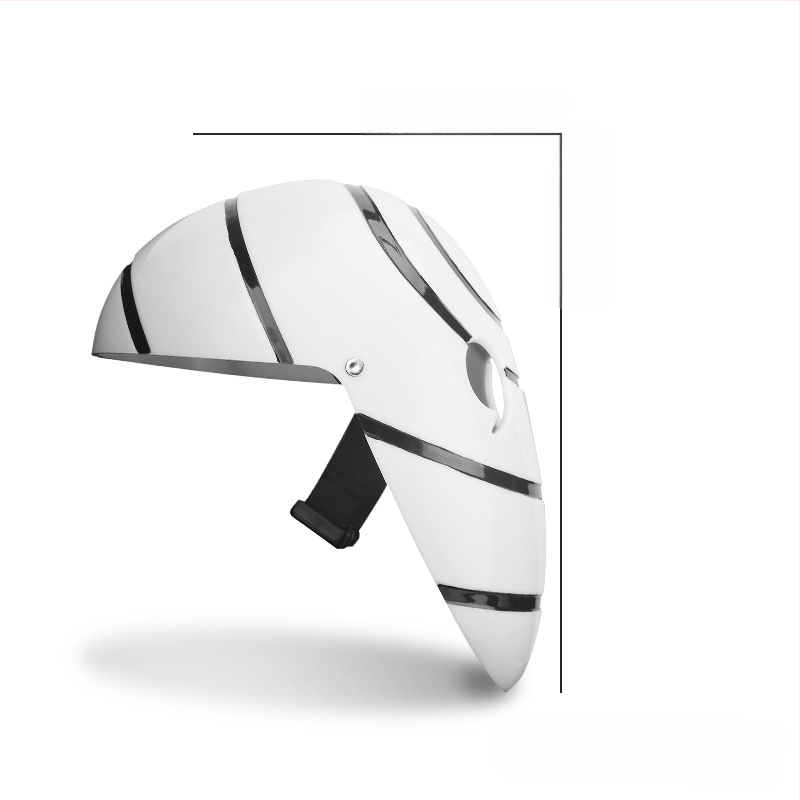 OXDM cosplay maszk – műanyagból, ninja jelmezhez tartozó kiegészítő, Halloween