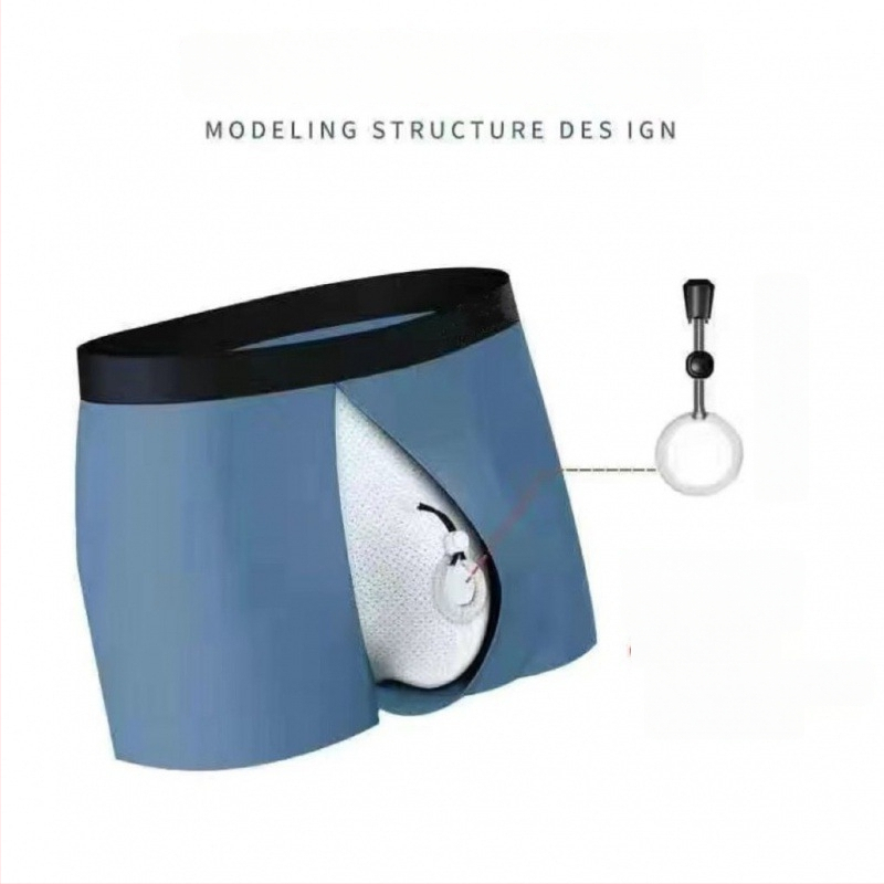 Meeste puuvillased hingavad aluspesud, keskmise kõrgusega vöökoht, muster 3435841, kirkšnies vooder puuvillast