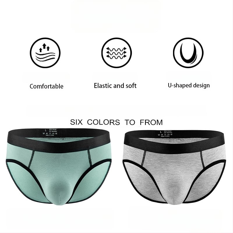 Meeste madala taljega aluspesu modaalist, 95–100% modaal, kootud, hingav, keha vormimine