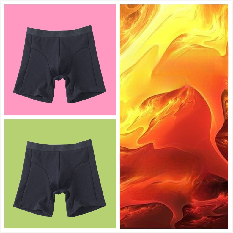 Meeste soojad puuvillased pikad aluspüksid, keskmise talje, antibakteriaalsed, sisemine puuvillane vooder