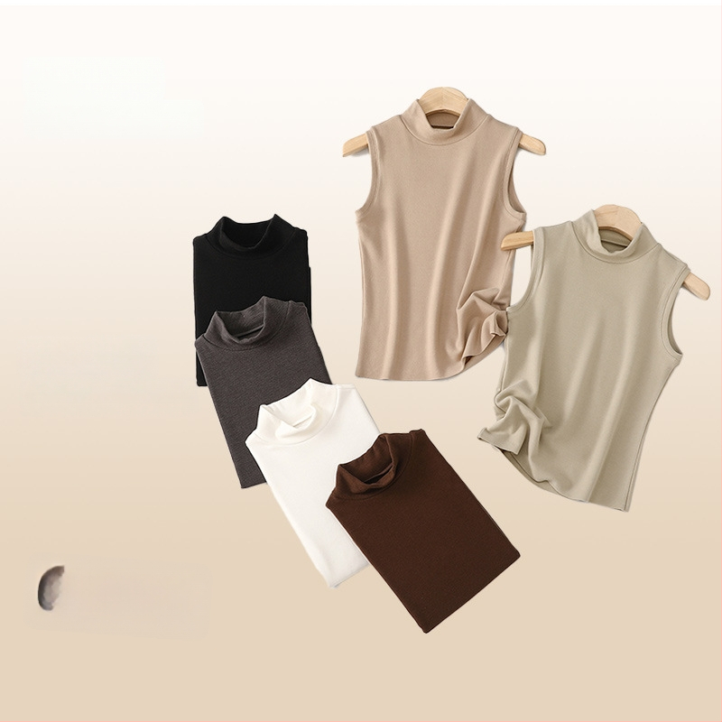 Moteriška šilta liemenė iš vokiečių fliso, pusaukštis kaklas, ultra stora 301-350 g/m², akrilas