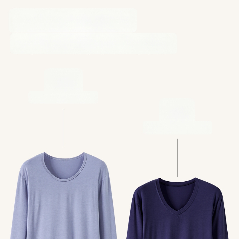 Vyrų modalinis termo komplektas - plonas, elastingas, minkštas, 180 g/m², vidutinė šiluma