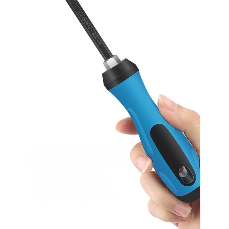 Deer Fairy Dviejų galvų atsuktuvų rinkinys: kryžminė (Phillips) ir plokščia galvutė, daugiafunkcis namų demontavimui ir remontui – anglies plienas