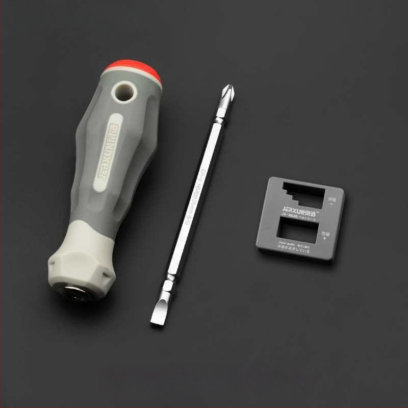 Veržtuvų rinkinys – kryžminė ir plokščia galvutė, dviejų galų, iš anglies plieno, buities įrankių rinkinys