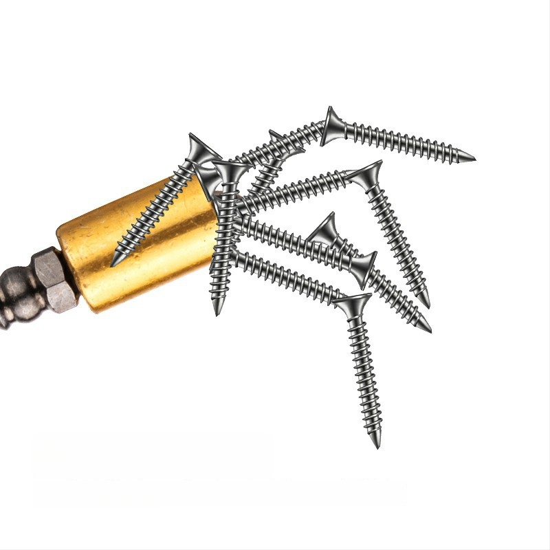 Kryžminio galvos veržliarakčio bitas, S2 lydinys, magnetinis žiedas, pailgintas, skirtas elektriniams atsuktuvams