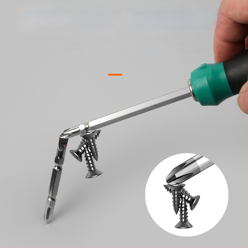 Haowei magnetinis ir izoliuotas atsuktuvų rinkinys su kryžmine ir plokščiąja galvute, Cr-V plienas, rankena PP