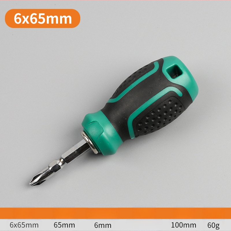 Haowei magnetinis ir izoliuotas atsuktuvų rinkinys su kryžmine ir plokščiąja galvute, Cr-V plienas, rankena PP