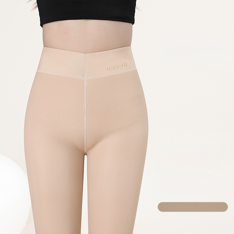 Sokk-leggingsid saapikujude stiilis, soojad, elastsed