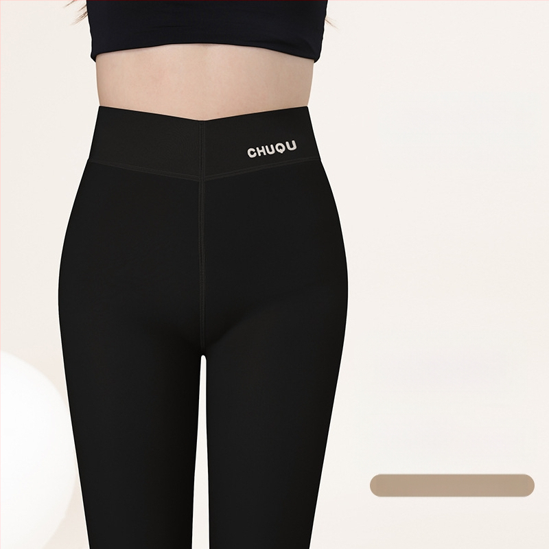 Sokk-leggingsid saapikujude stiilis, soojad, elastsed