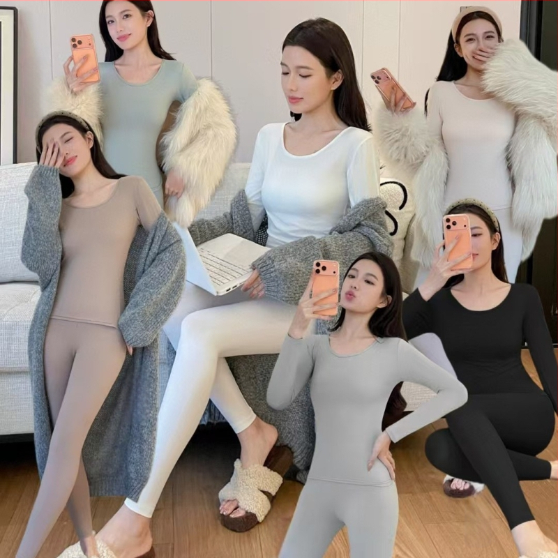 Pagrindinis terminis sluoksnis moterims rudens–žiemos sezonai, be siūlių ir siaurai prigludęs siluetas, 75% poliesteris, 25% akrilas, vieno sluoksnio, vidutinė šiluma