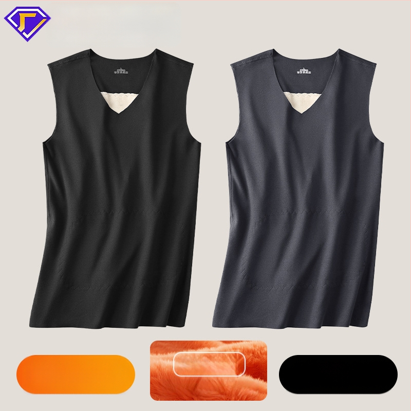 Unisex terminė liemenė su fliso pamušalu, storesniu audiniu ir plėštele – poliesterio pluoštas