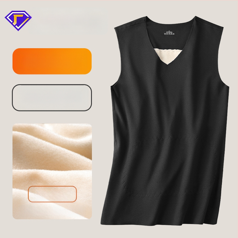 Unisex terminė liemenė su fliso pamušalu, storesniu audiniu ir plėštele – poliesterio pluoštas