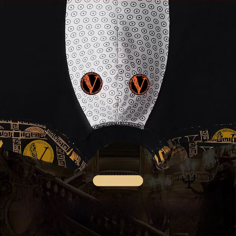 Meeste bokserid, hingavad, keskmise kõrgusega talje, polüester 90-95%, muster tähemärkide/numbritega, suvi 2024