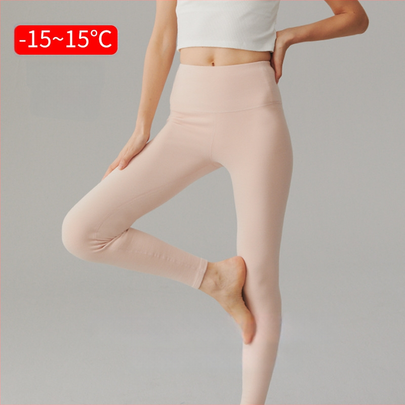Moteriškos akrilinės terminės kelnės su fliso pamušalu, itin storos, dvigubai šukuota vidinė pusė, aukštas juosmuo, antibakterinės
