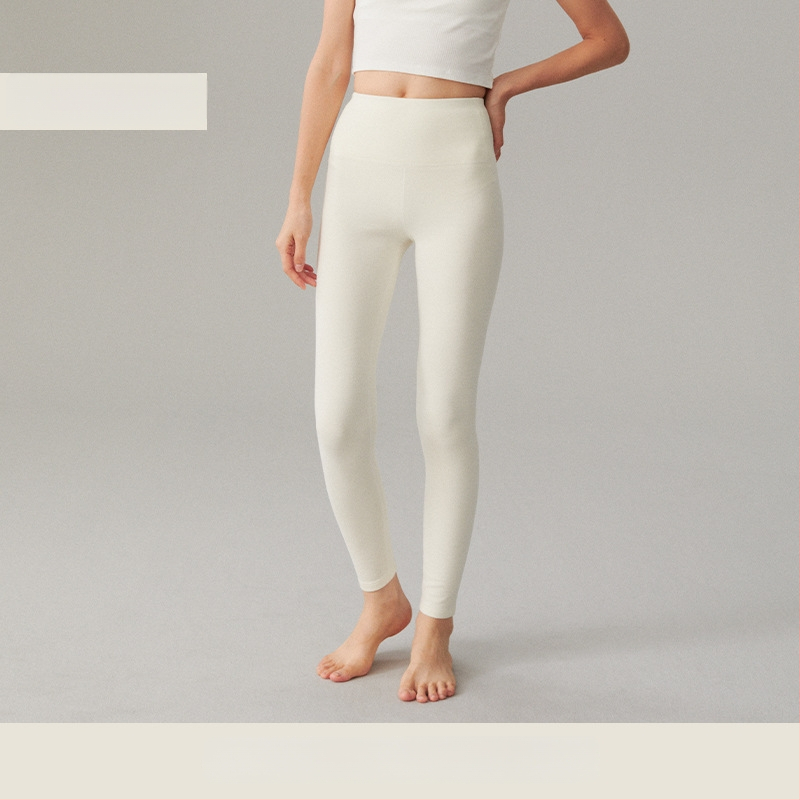 Moteriškos akrilinės terminės kelnės su fliso pamušalu, itin storos, dvigubai šukuota vidinė pusė, aukštas juosmuo, antibakterinės