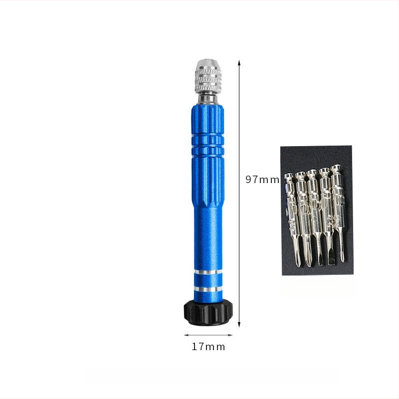 Penki viename atsuktuvų rinkinys – magnetinis, S2 įrankių plienas, 30 g