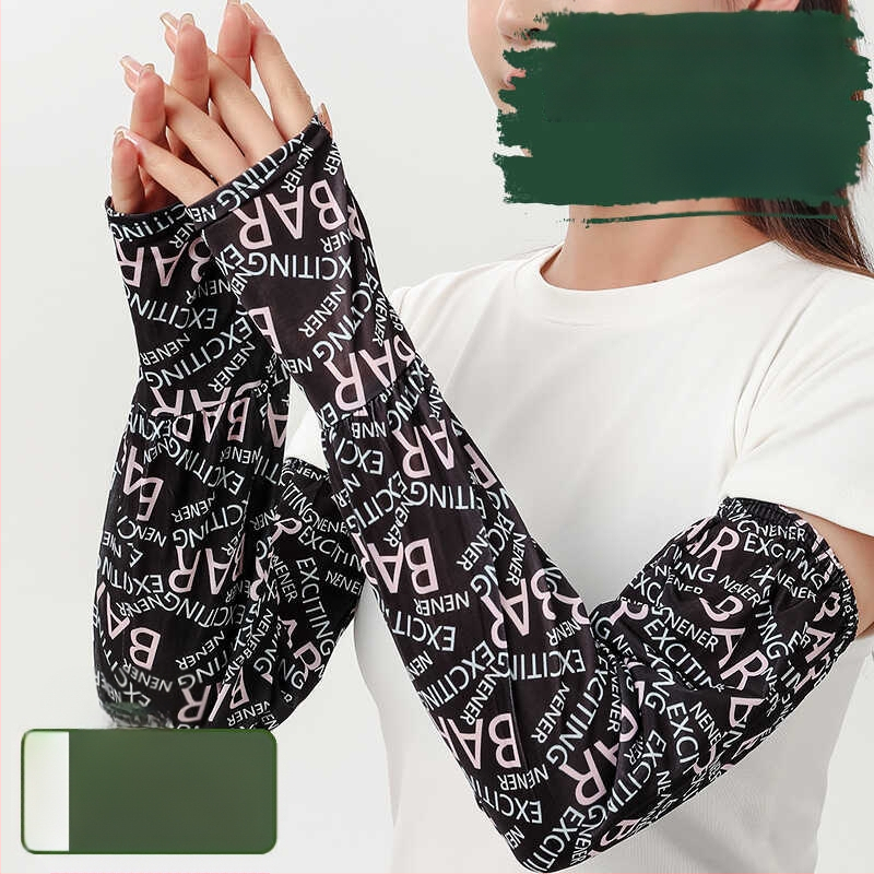 Unisex Ice Silk apakšdelmu aizsargi vasarai, saules aizsardzība, UV elpojamība, viskozes šķiedra 51–60%, 2025. gada pavasaris