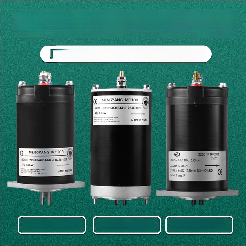 Електрически мотокар – хидравличен повдигащ двигател, 24V, 2.2 kW, за палетен стекер