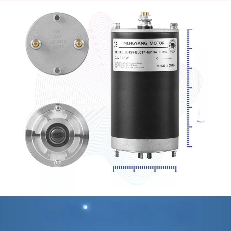 Електрически мотокар – хидравличен повдигащ двигател, 24V, 2.2 kW, за палетен стекер