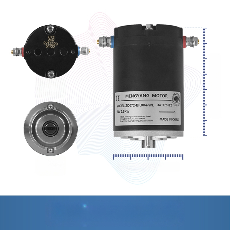 Електрически мотокар – хидравличен повдигащ двигател, 24V, 2.2 kW, за палетен стекер