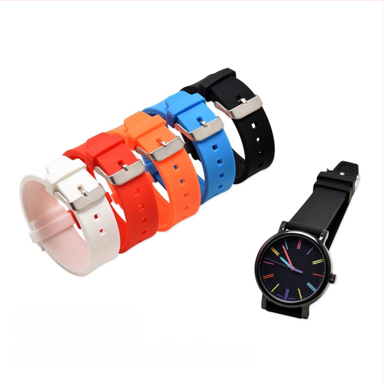 Zhuoying silikona pulsera pulkstenim Samsung S3 un TicWatch Sport, daudzpusīgs stils, Spring 2024