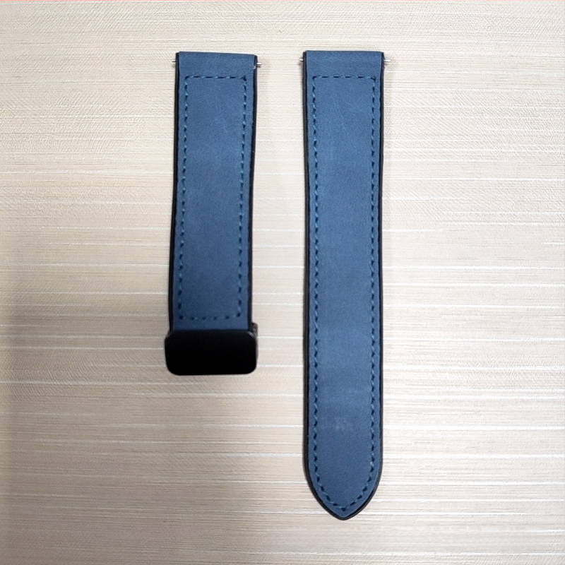 Remen za Huawei Watch GT5/GT3 i Samsung, mat Crazy Horse koža s silikonskom podlogom i magnetskim kopčom, 20/22 mm