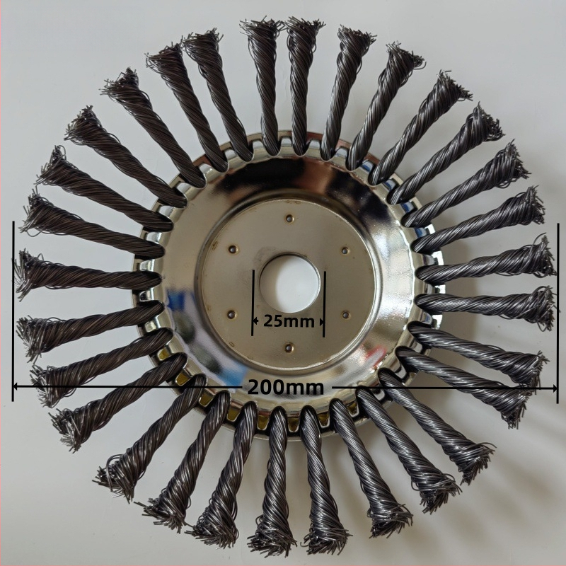 Κεφαλή ζιζανίων για χορτοκοπτικό με συρμάτινο χάλυβα — Dajia wang; για ζιζάνια, αφαίρεση βρύων και σκουριάς