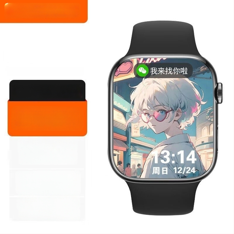 S10 Smartwatch με Bluetooth, λειτουργία κλήσεων, αδιάβροχο, λουράκι από σιλικόνη, οθόνη TFT