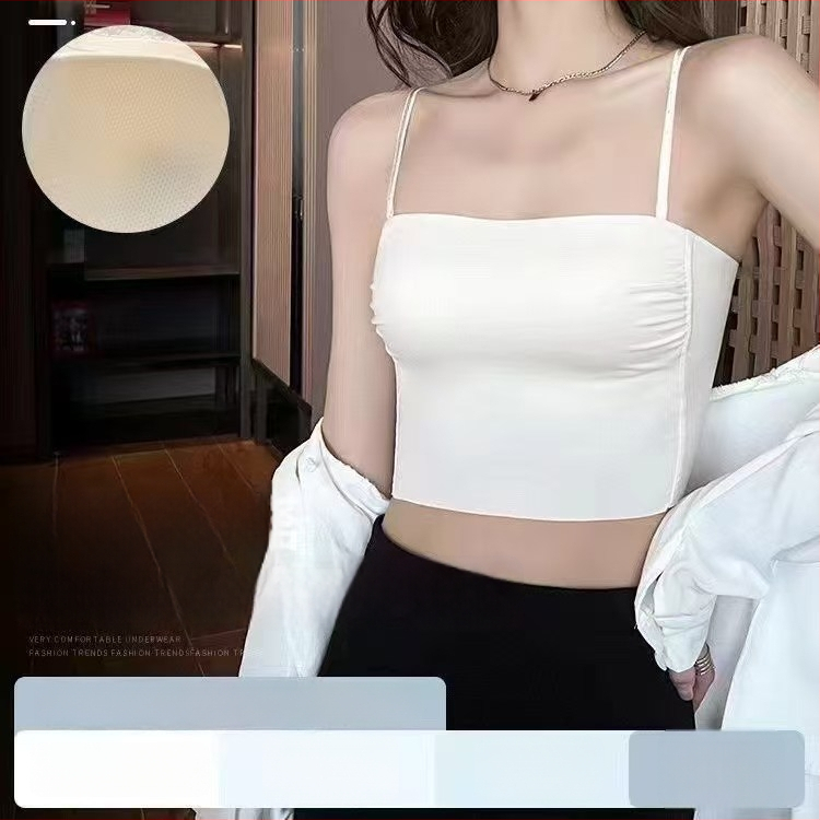 Pánt nélküli, varrás nélküli női melltartó levehető vállpántokkal, 3/4 kosár, nejlon anyag, lélegző