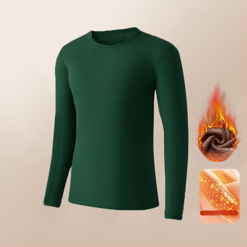 Vyrų terminis apatinių komplektas iš Derong audinio, dviejų pusčių velūras, 97% poliesteris, pamušalas poliesteris, 181–200 g/m², stiprus šildymas