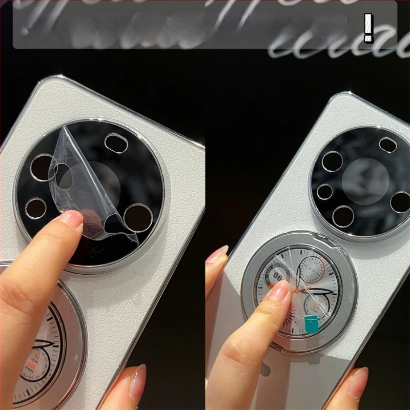 Huawei Mate60Pro viedtālruņa korpuss ar magnētisko atbalstu — ādas tekstūra, elektroplakēta virsma, izturīgs pret kritieniem, pielāgojams