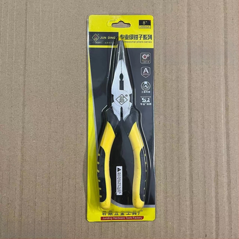 Jun Ding маркови клещи комплект: клещи с дълъг нос, диагонални клещи, клещи за тел и заключващи клещи; различни тежести и дължини на челюстите