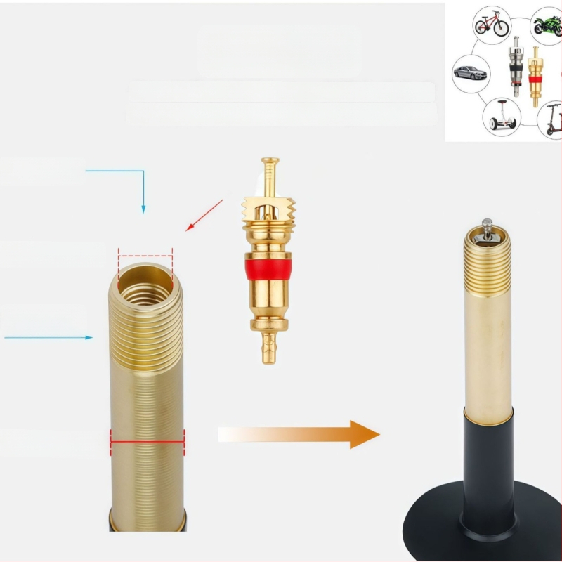Kalnu velosipēdu riepu remonta komplekts bez līmes — plāksteri un instrumenti plastmasas kastē