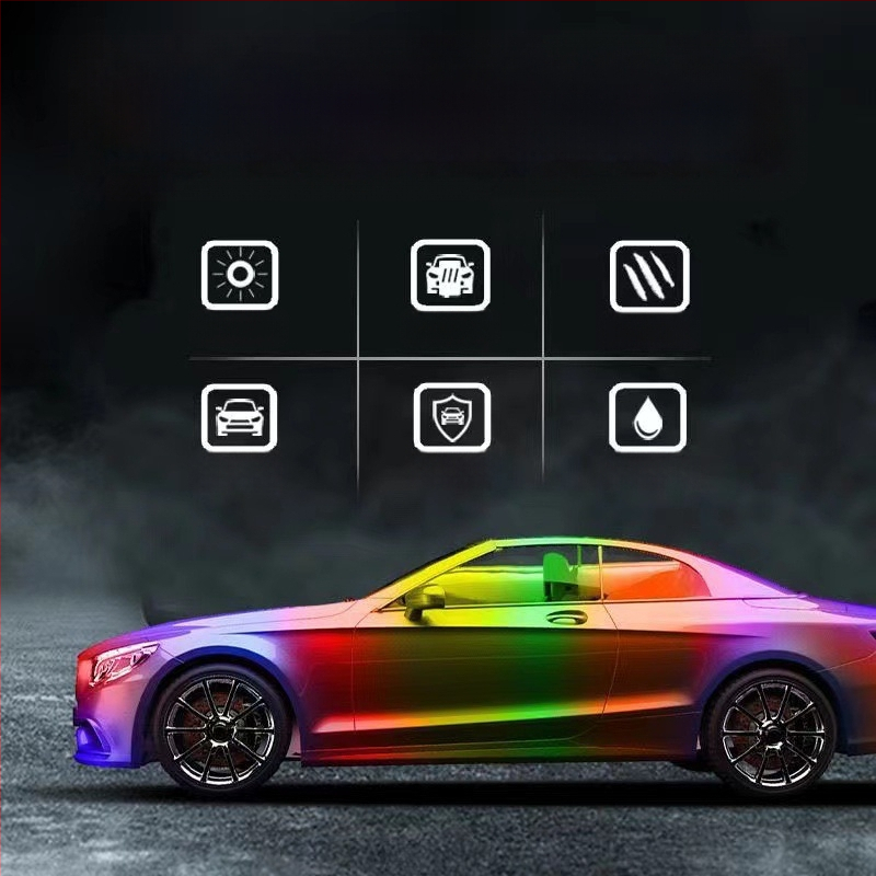 Фолио за обвиване на автомобил с финиш течен метал, PVC материал, марка: Друга, 2-годишна гаранция