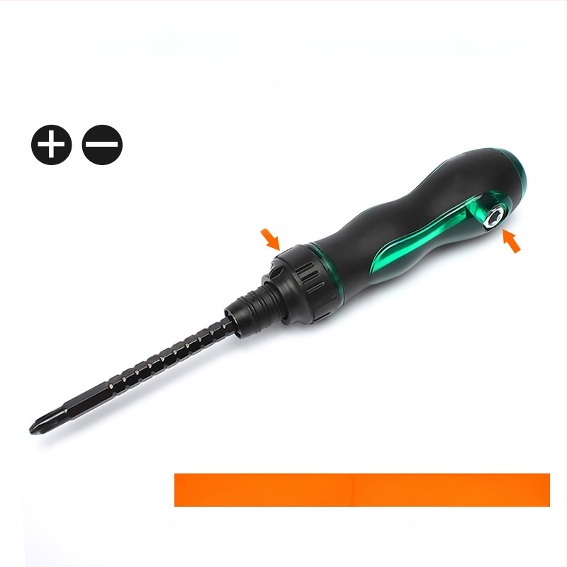 Σετ κατσαβιδιών διπλής κεφαλής με επεκτεινόμενη μικρή κατσαβίδα, Phillips/πλάγια και Torx, ρυθμιζόμενος μηχανισμός; CR-V ατσάλι, μαγνητικό, χωρίς μόνωση, λαβή PP, βάρος 0.1