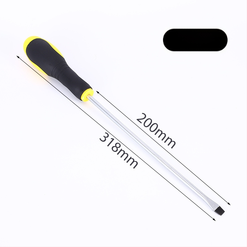 Henglida μίνι μαγνητικό κατσαβίδι με σταυροκεφαλή, από άνθρακα χάλυβα και λαβή από δύο υλικά