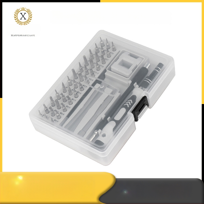 45-in-1 magnetinis atsuktuvų rinkinys, nikeliu-chromu plienas, 45 dalys, tinkamas laikrodžių ir išmaniųjų telefonų remontui