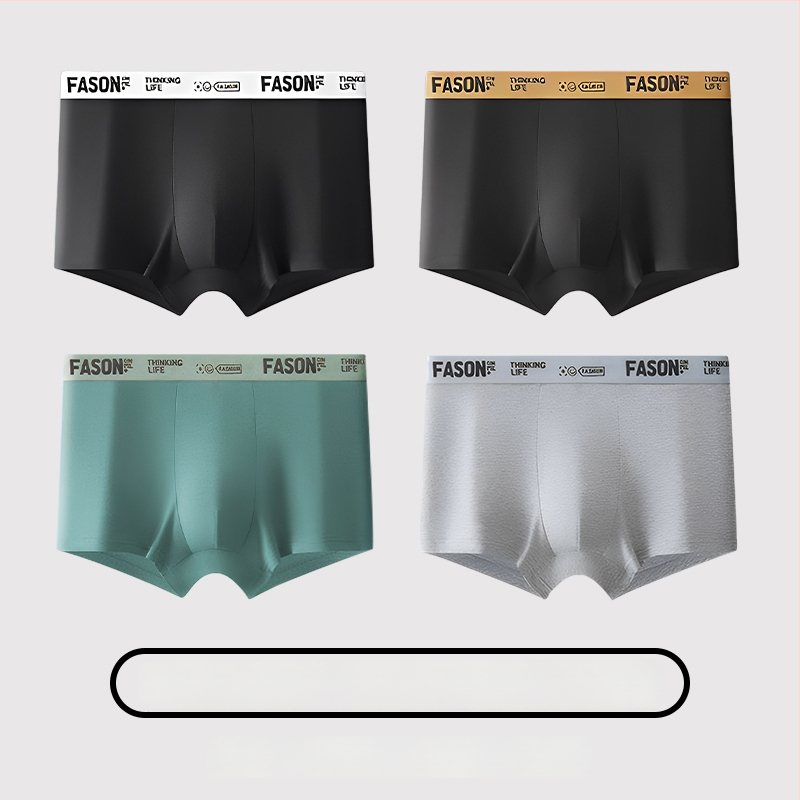 Meeste bokserid, puuvill, antibakteriaalne, keskmise vöökohaga, noortele meestele