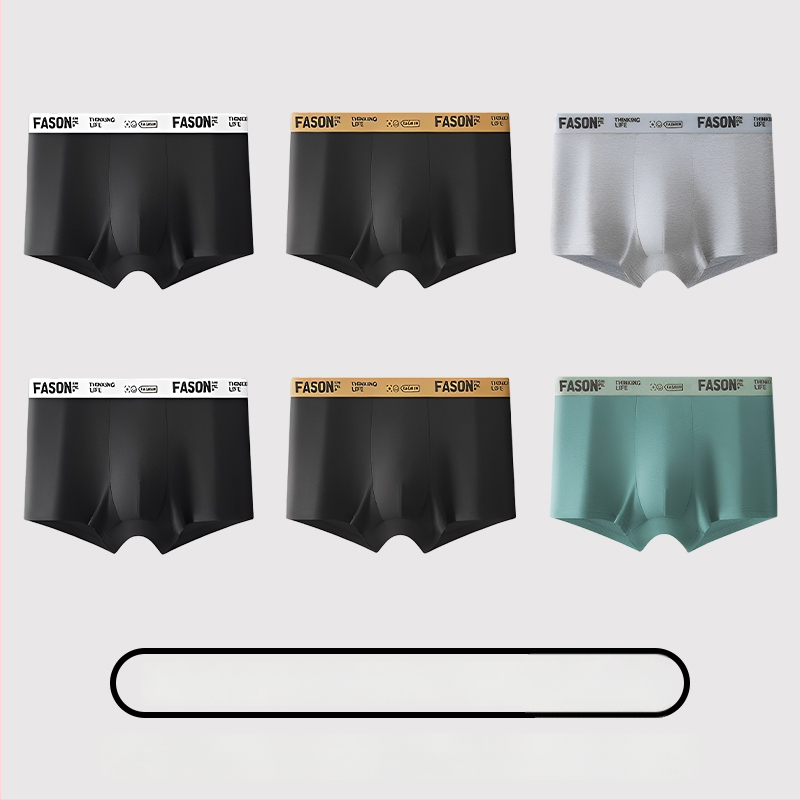 Meeste bokserid, puuvill, antibakteriaalne, keskmise vöökohaga, noortele meestele