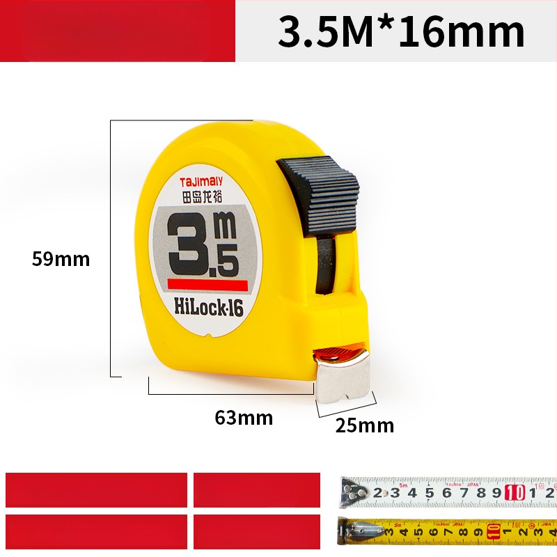 Tajima Ryu kétoldalas acél mérőszalag, vastított, kopásálló, mérőeszköz típus: szalag