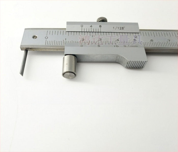 Верниер калипер с карбидна сплав за паралелно надписване, обхват 0-500 мм