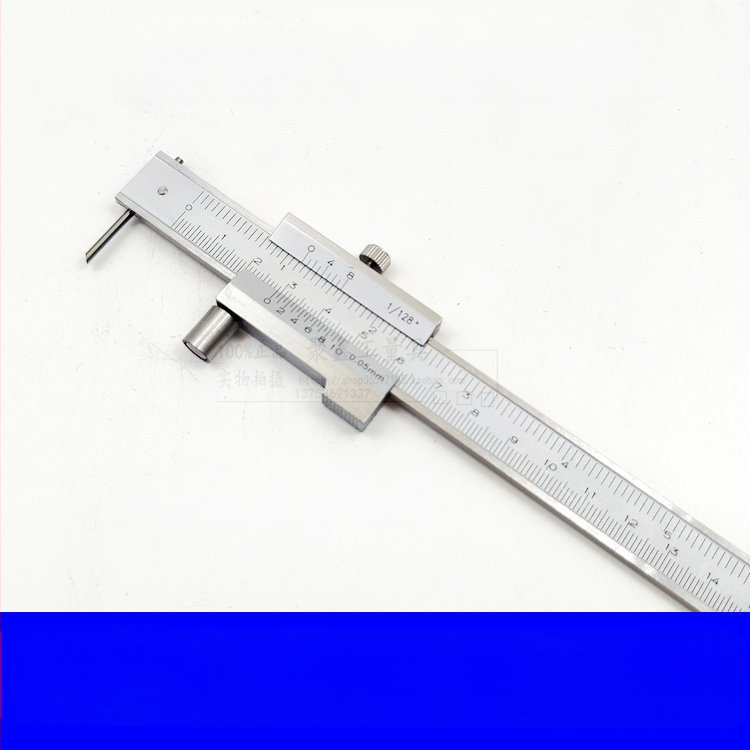 Верниер калипер с карбидна сплав за паралелно надписване, обхват 0-500 мм