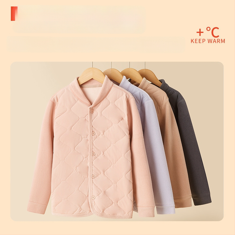 Unisex trodjelni set školskih uniform od ovčje vune: debeli kardigan s polugornim ovratnikom, prsluk i hlače, velur podstava, gustoća materijala 401–500 g/m2, uzrast 13–18 godina