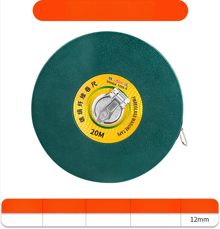 Shengda mjerni traka s vlaknastim pravom, dvostrana, mekša