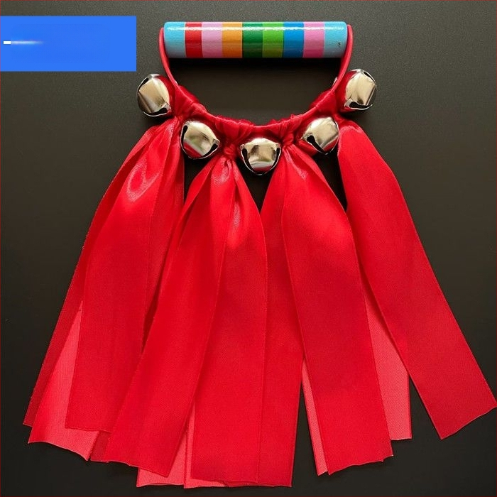 Детска ръчна камбанка за сутрешни танцови упражнения в градина; марка: Други; наличност: готова на склад; възрастова група: деца; година/сезон: Други