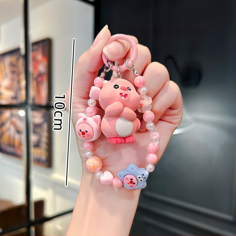 Κρεμαστό μπρελόκ - Ρητίνη με χάντρες, γλυκό στυλ, μάρκα Yiming, ατομικά συσκευασμένο